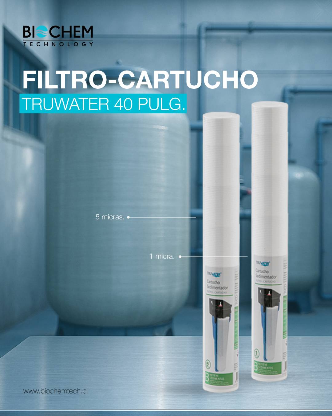 Filtros cartucho para osmosis